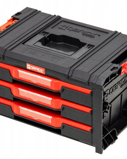 Įrankių dėžė su stalčiais Qbrick PRO Drawer 3 Toolbox Basic