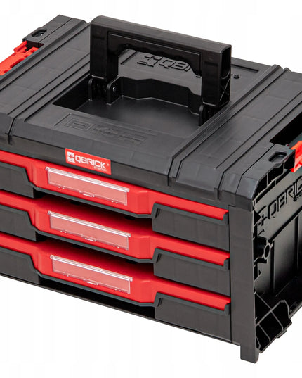 Įrankių dėžė su stalčiais Qbrick PRO Drawer 3 Toolbox Basic