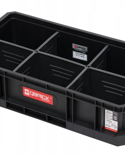 Įrankių dėžių rinkinys su ratukais Qbrick System TWO SET 6w1
