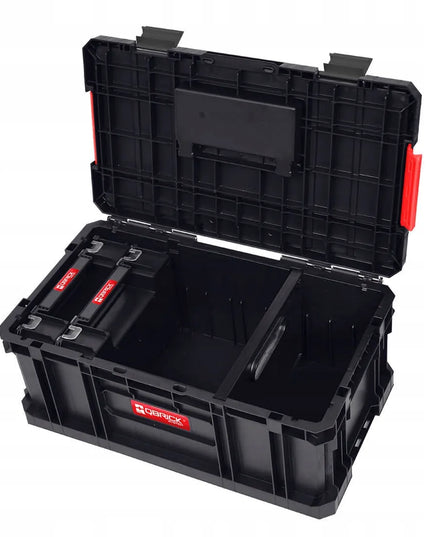 Įrankių dėžių rinkinys su ratukais Qbrick System TWO SET 6w1