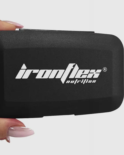 IRONFLEX tablečių ir kapsulių dėžutė organizatorius