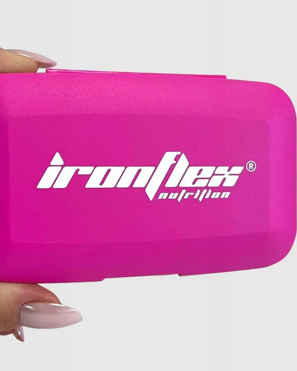 IRONFLEX tablečių ir kapsulių organizatorius, piliulių dėžutė