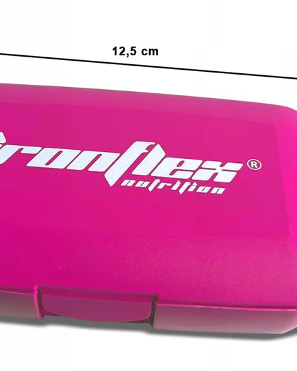 IRONFLEX tablečių ir kapsulių organizatorius, piliulių dėžutė