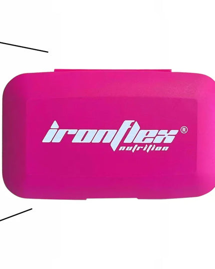 IRONFLEX tablečių ir kapsulių organizatorius, piliulių dėžutė