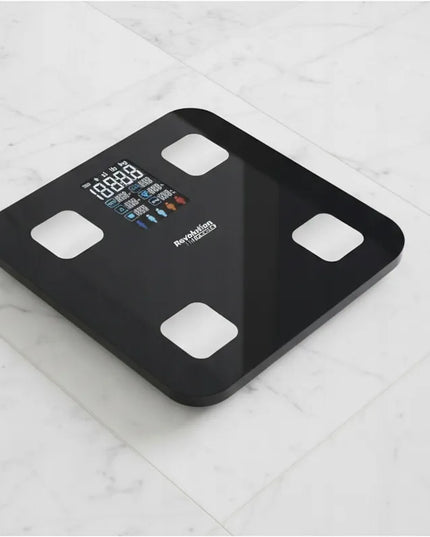 Išmaniosios analizės vonios svarstyklės Revolution POWER su Bluetooth ir BMI