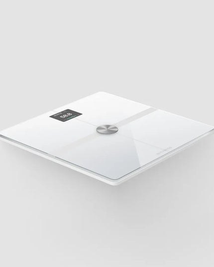 Išmaniosios svarstyklės Withings Body Smart, kūno sudėties analizė, širdies ritmas, baltos