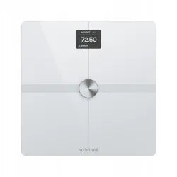 Išmaniosios svarstyklės Withings Body Smart, kūno sudėties analizė, širdies ritmas, baltos