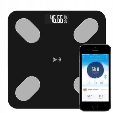 Išmaniosios vonios svarstyklės Ruhhy, elektroninės, LCD ekranas, 180 kg, su baterijomis