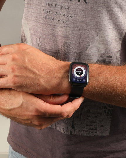 Universalus išmanusis laikrodis SMART BLACK SPORT