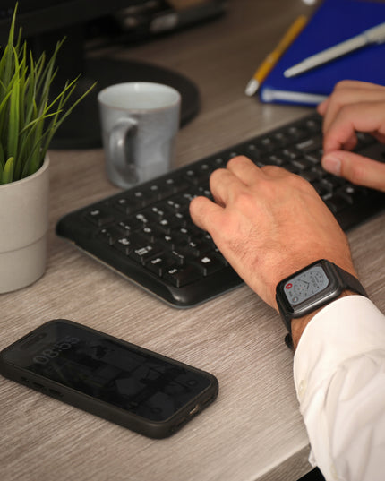 Universalus išmanusis laikrodis SMART BLACK SPORT