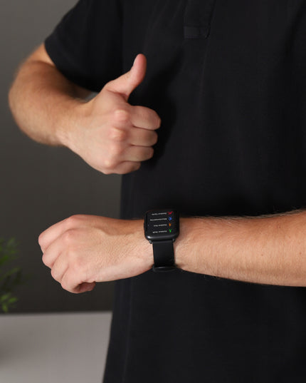 Universalus išmanusis laikrodis SMART BLACK SPORT