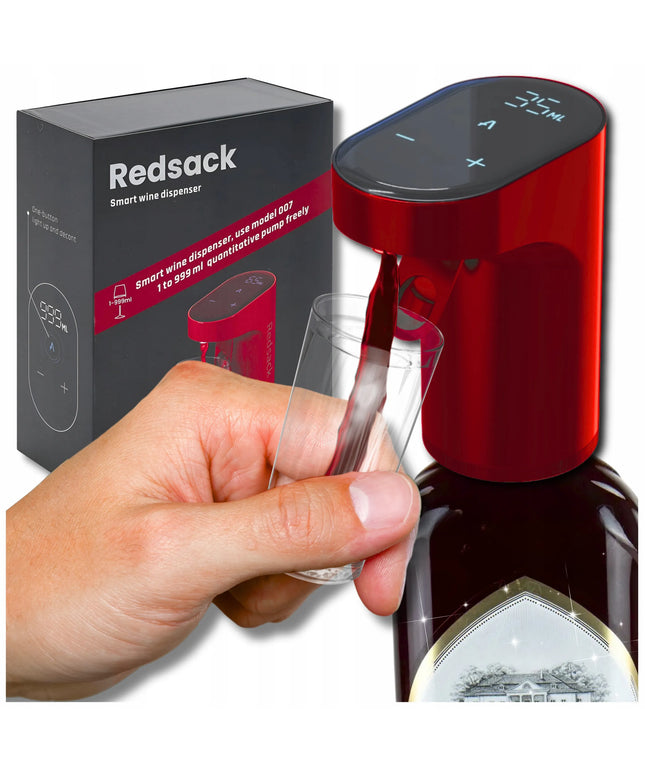 Išmanusis gėrimų dozatorius Redsack WP-007 su aeratoriumi