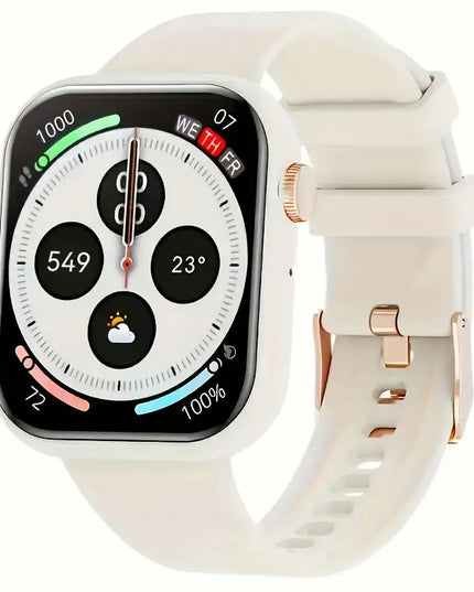 2025 Išmanusis Laikrodis su Skambinimo Funkcija, 1,85 Colio Ekranas, Fitneso Stebėjimas, Tinka Android ir iPhone