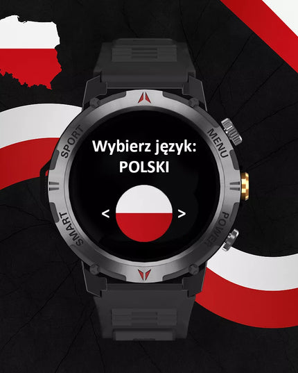 Išmanusis laikrodis vyrams BLOW X21 atsparus vandeniui su skambučių ir pranešimų funkcija