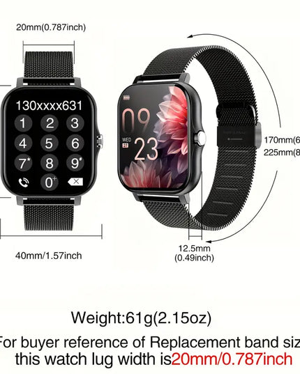 Išmanusis Laikrodis Y13 – Skambinimas ir Fitneso Stebėjimas Android ir iOS Telefonams