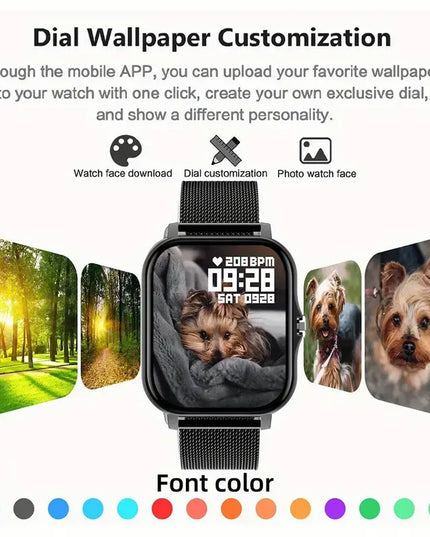 Išmanusis Laikrodis Y13 – Skambinimas ir Fitneso Stebėjimas Android ir iOS Telefonams