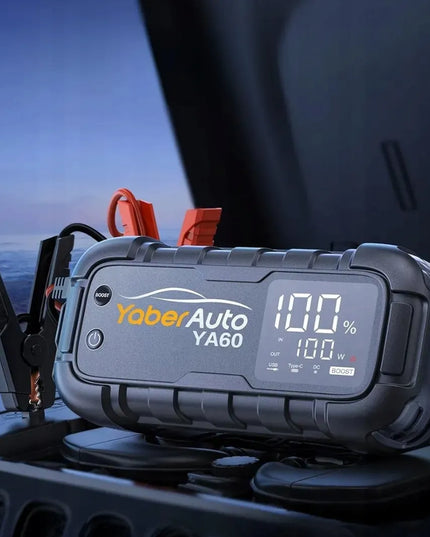 ITIN GALINGAS AUTOMOBILIO UŽVEDIKLIS BOOSTER STARTERIS POWERBANK 6000A