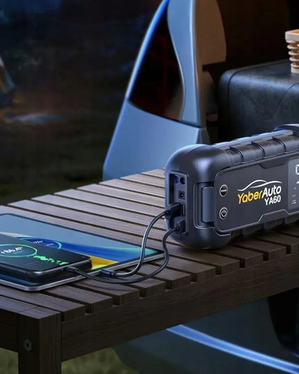 ITIN GALINGAS AUTOMOBILIO UŽVEDIKLIS BOOSTER STARTERIS POWERBANK 6000A