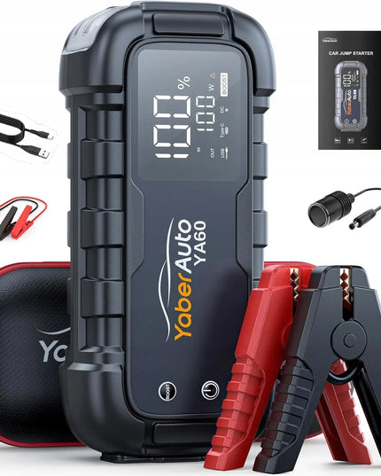 ITIN GALINGAS AUTOMOBILIO UŽVEDIKLIS BOOSTER STARTERIS POWERBANK 6000A