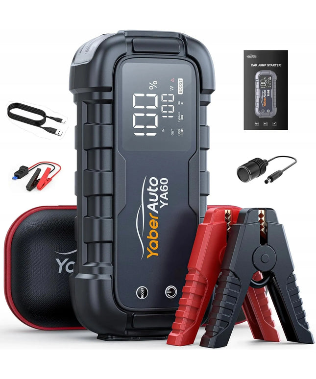 ITIN GALINGAS AUTOMOBILIO UŽVEDIKLIS BOOSTER STARTERIS POWERBANK 6000A