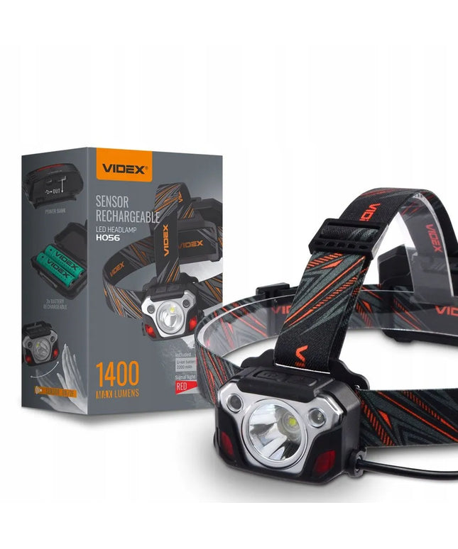 Itin galingas Videx LED galvos žibintas 20W 1400lm 6500K