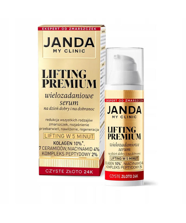 Janda My Clinic Lifting Premium daugiafunkcis veido serumas 30 ml
