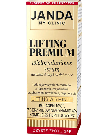 Janda My Clinic Lifting Premium daugiafunkcis veido serumas 30 ml