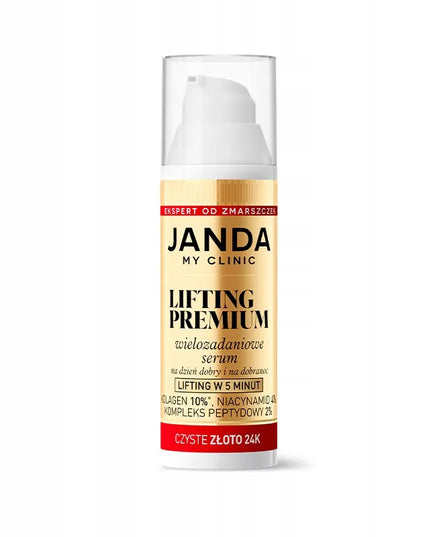 Janda My Clinic Lifting Premium daugiafunkcis veido serumas 30 ml