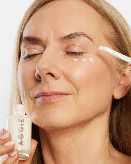 Jauninantis paakių serumas Aggie 30ml su kolagenu, stangrinantis ir mažinantis raukšles