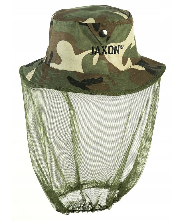 Jaxon UJ-HL03M žvejybos skrybėlė su tinkleliu nuo uodų
