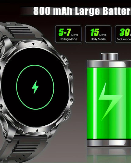 JELLOO vyriškas išmanusis laikrodis – sportiškas stilius ir išmani funkcija viename