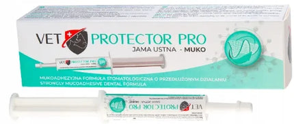 JM SANTE VET PROTECTOR PRO burnos ertmės priežiūros priemonė Muko šunims ir katėms 15 ml