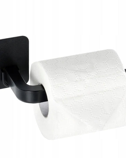 Juodasis sieninis lipnus tualetinio popieriaus laikiklis Vilde