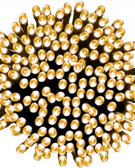 Kalėdinės girliandos 1000 LED lemputės 72 m šiltai baltos spalvos vidaus ir lauko dekoracijoms