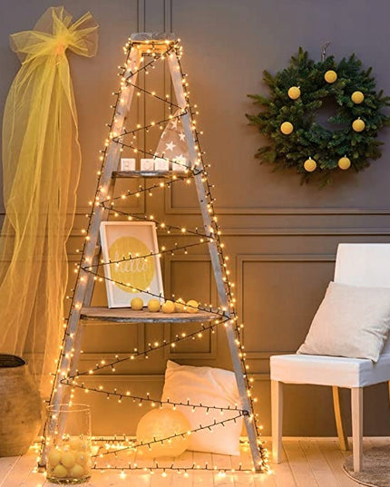 Kalėdinės lemputės 500 LED, 35 m, šiltai balta