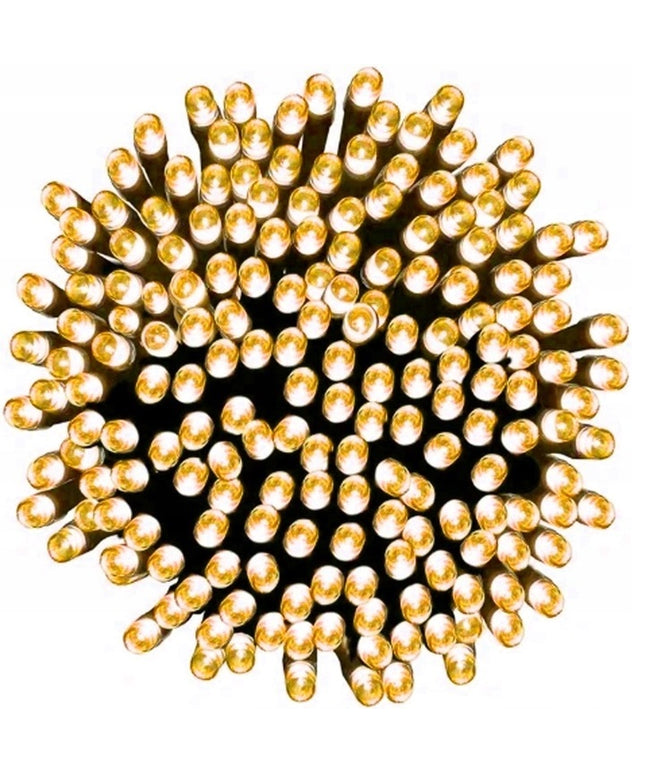 Kalėdinės lemputės 500 LED, 35 m, šiltai balta