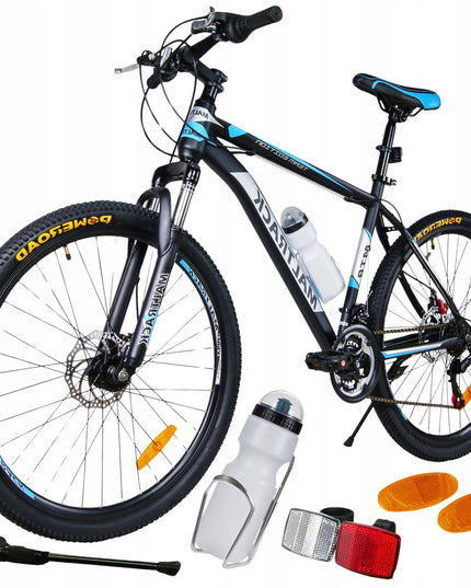 Kalnų dviratis 26 colių MalTrack Shimano Team 18 pavarų diskiniai stabdžiai