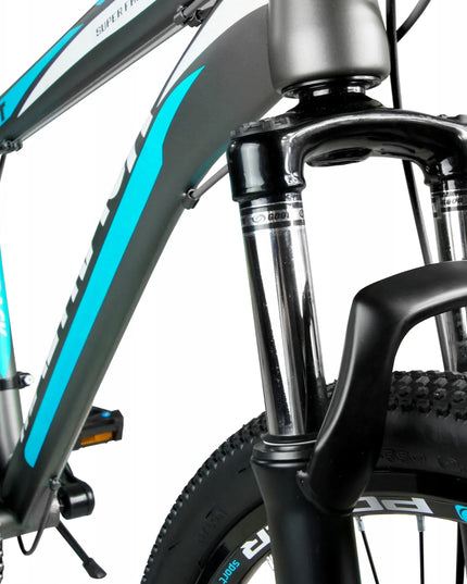 Kalnų dviratis MalTrack Sport Shimano 21 pavara, diskiniai stabdžiai, 18" rėmas, 26" ratai, Mėlynas