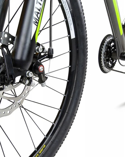 Kalnų dviratis Shimano 21 pavara, diskiniai stabdžiai, 18" rėmas, 26" ratai, ŽALIAS