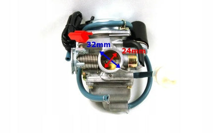 Karbiuratorius GY6 ir ATV 150CC 4T P.22 mm Moretti