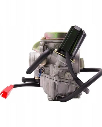 Karbiuratorius motoroleriui GY6 50 cm3 4T 139QMB / 139QMA, metalinis dangtelis MORETTI