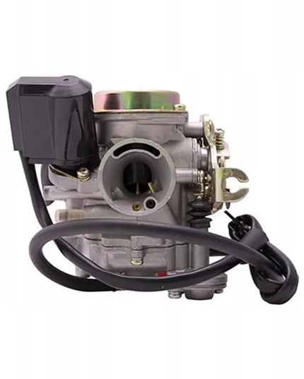 Karbiuratorius motoroleriui GY6 50 cm3 4T 139QMB / 139QMA, metalinis dangtelis MORETTI