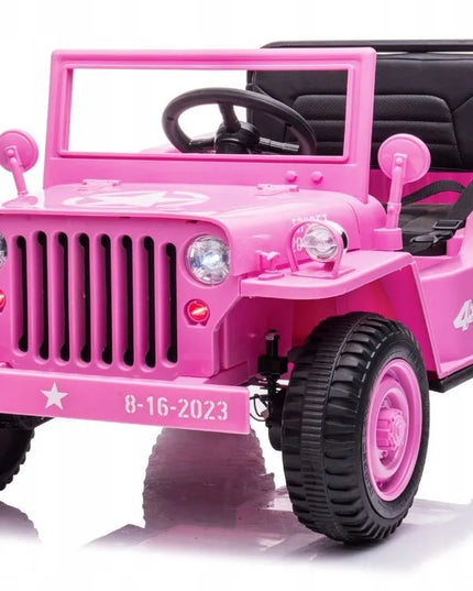 Karinis akumuliatorinis automobilis Willys + pultas PA0263