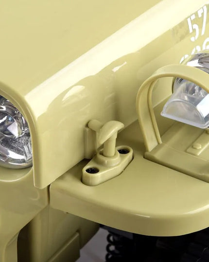 Karinis akumuliatorinis automobilis Willys + pultas PA0263