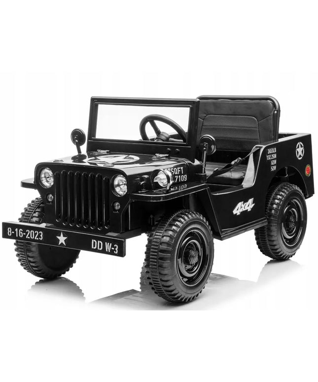 Karinis akumuliatorinis automobilis Willys + pultas PA0263