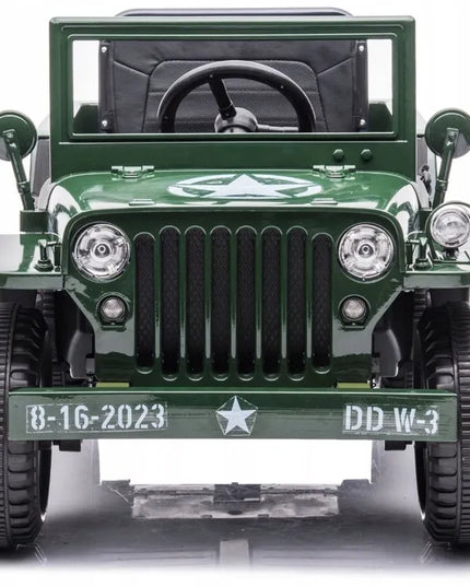 Karinis akumuliatorinis automobilis Willys + pultas PA0263