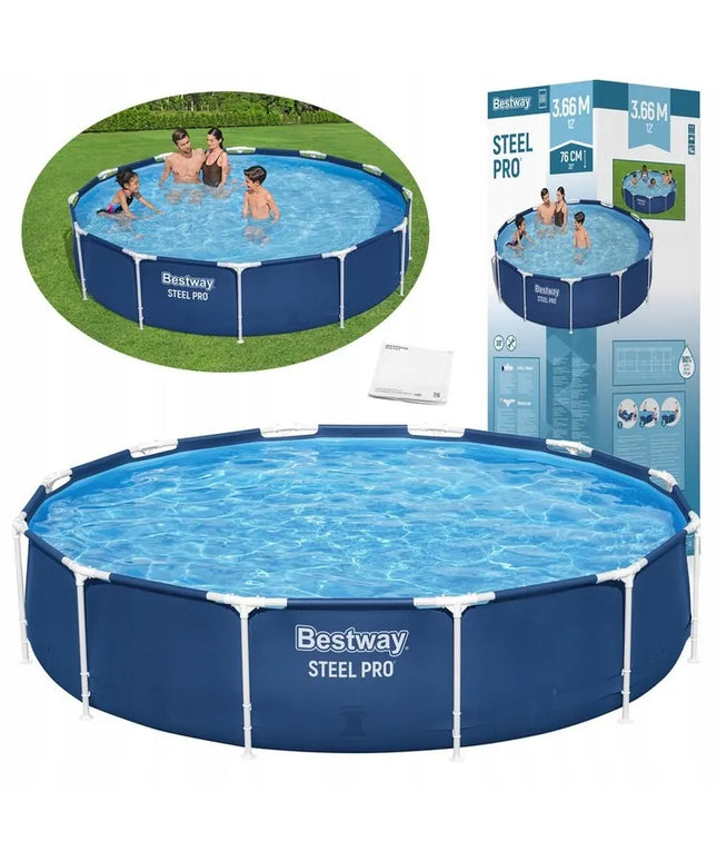 Karkasinis baseinas Bestway 366x76 cm 6 473 l 56706
