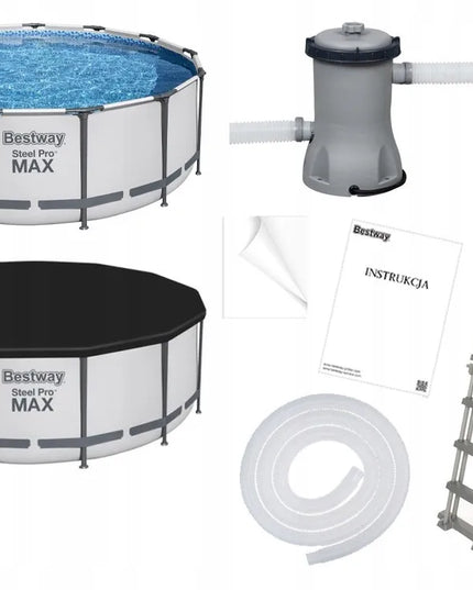 Karkasinis baseinas Bestway 396x122cm 8in1 5618W