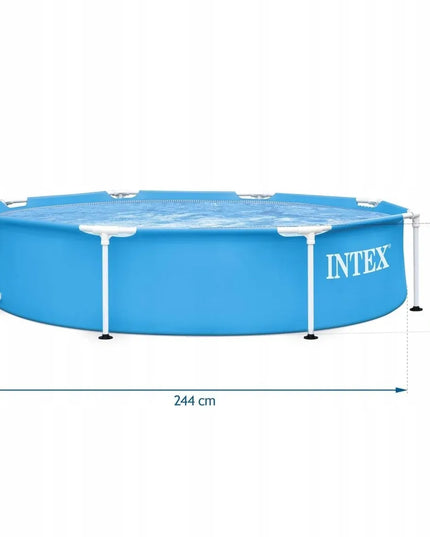 Karkasinis sodo baseinas 244 x 51 cm 5w1 INTEX 28205