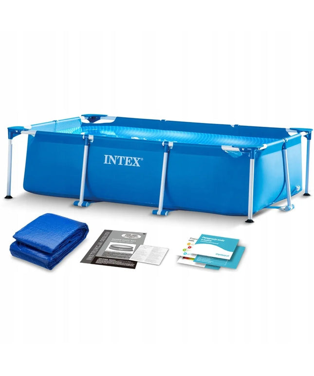 Karkasinis sodo baseinas 260 x 160 x 65 cm 2in1 INTEX 28271